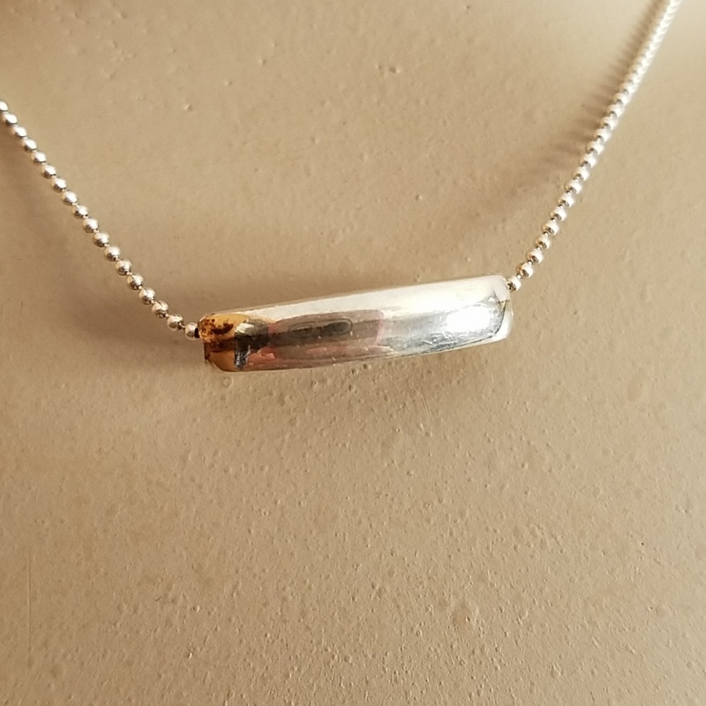 Sterling YOGA-OM necklace - Picture 7 of 7